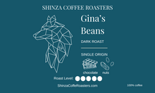 Load image into Gallery viewer, Gina&#39;s Beans Dark Roast